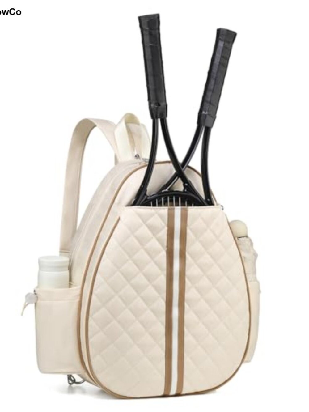 Tennis Racquet Sling Backpack Shoulder Bag Convertible Crossbody Sport